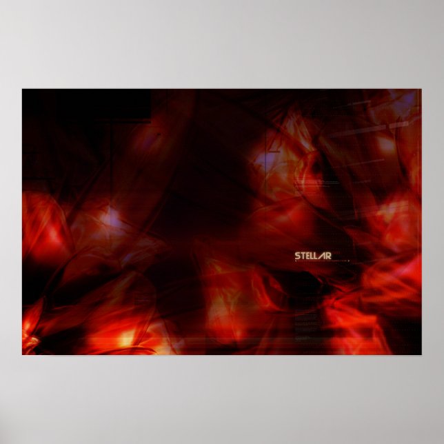 Poster desintegrador estelar (Frente)