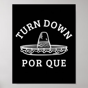 Poster Desliga Por Que Engraçado Partido Mexicano Cinco D