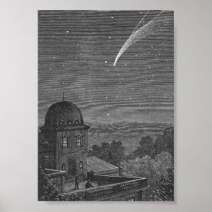 Poster Desligado em um Cometa por Jules Verne