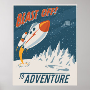 Pôster Desligar para o Adventure - Formato grande
