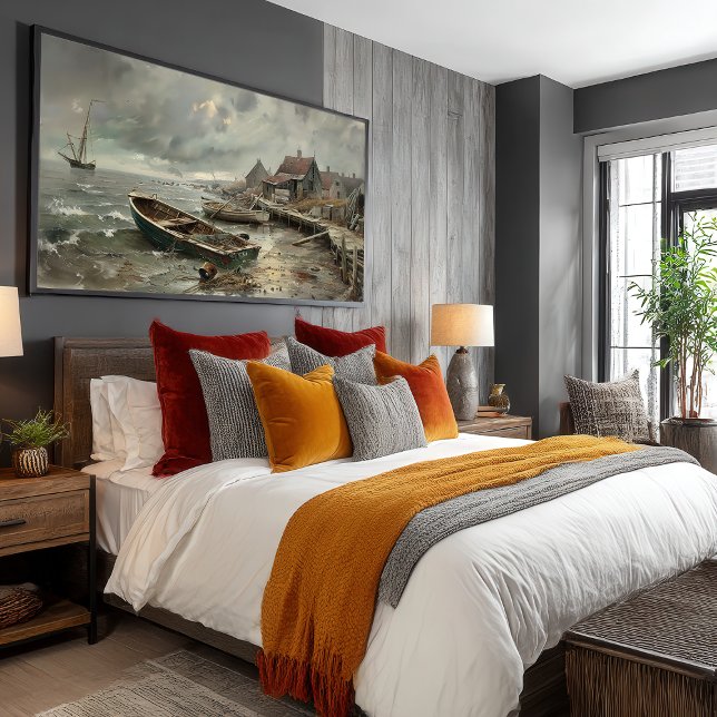 Poster Desmaios: Barcos e Aldeias Vestidos (Criador carregado)