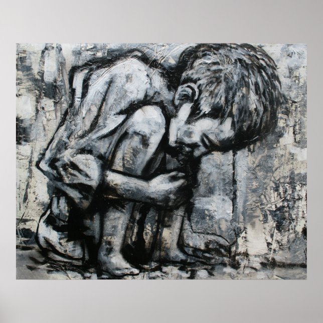 Poster Desmoronamento da sua Mesa (Frente)