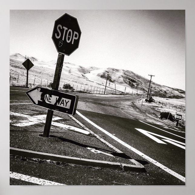 Poster Desolar estrada (Frente)