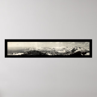 Poster Desolation Valley Tahoe CA Foto 1905