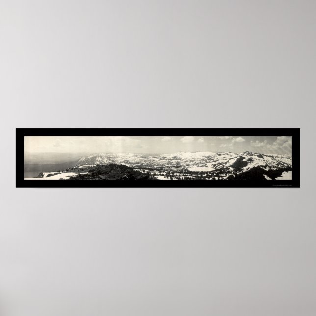 Poster Desolation Valley Tahoe CA Foto 1905 (Frente)