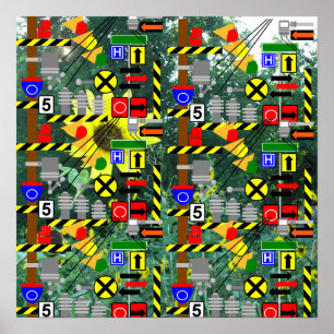 Pôster Desordem da cidade
