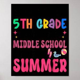 Poster Despedida da 5ª Série para o Ensino Médio
