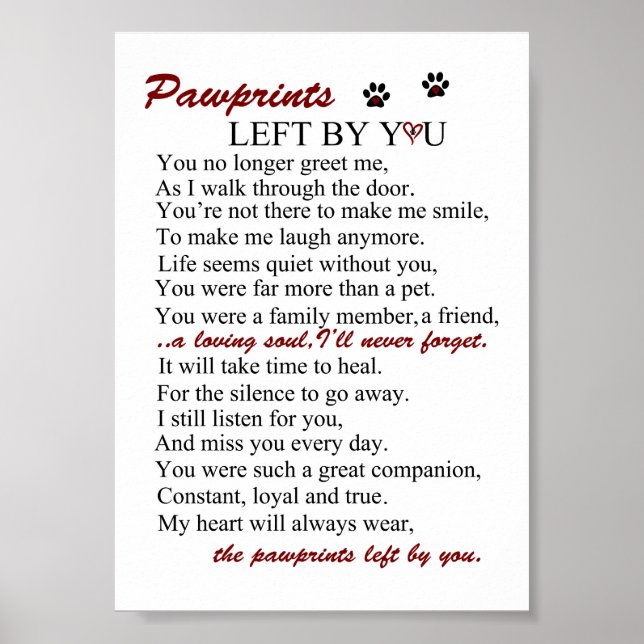 Pôster Despedida De Cão, Para Sempre No Meu Coração (Frente)