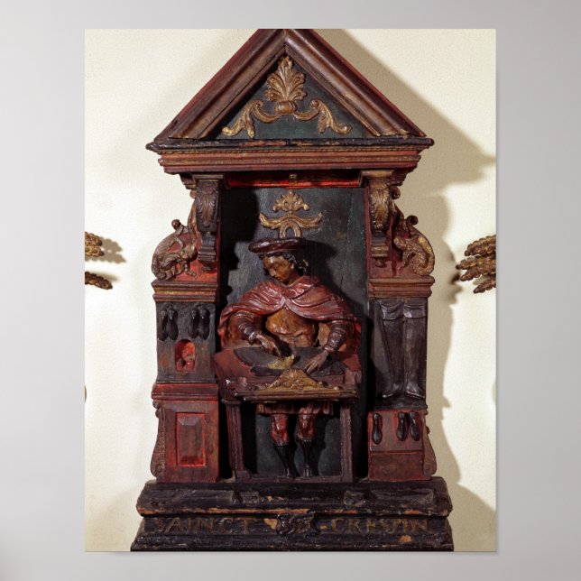 Poster Despejando Ruas. Cachorro no seu Workbench (Frente)