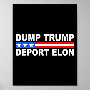 Poster Despejar Trump Deportar Elon 50501