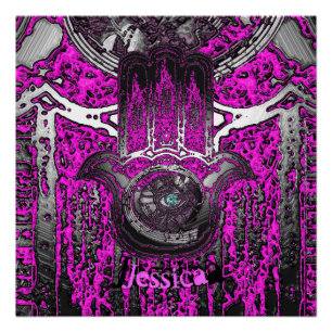 Pôster Despertar Musical (Rosa)