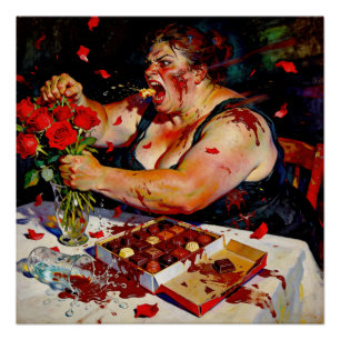 Pôster Desprezo por Rosas Vermelhas – Um Retrato de Raiva