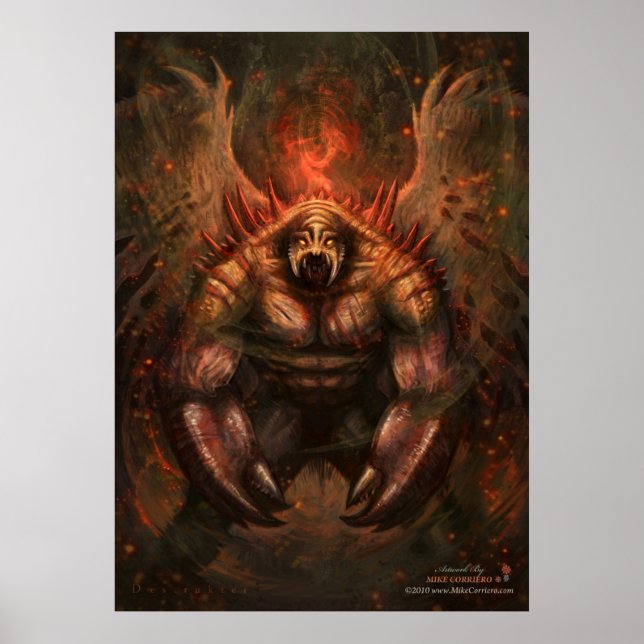 Pôster Desrukter (Frente)