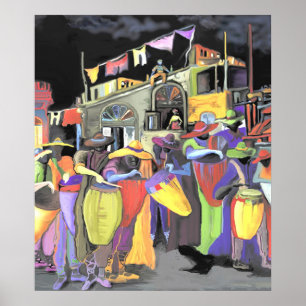 Pôster destaque de *Noche de tambores * O UNIQ DO ALBRUNO