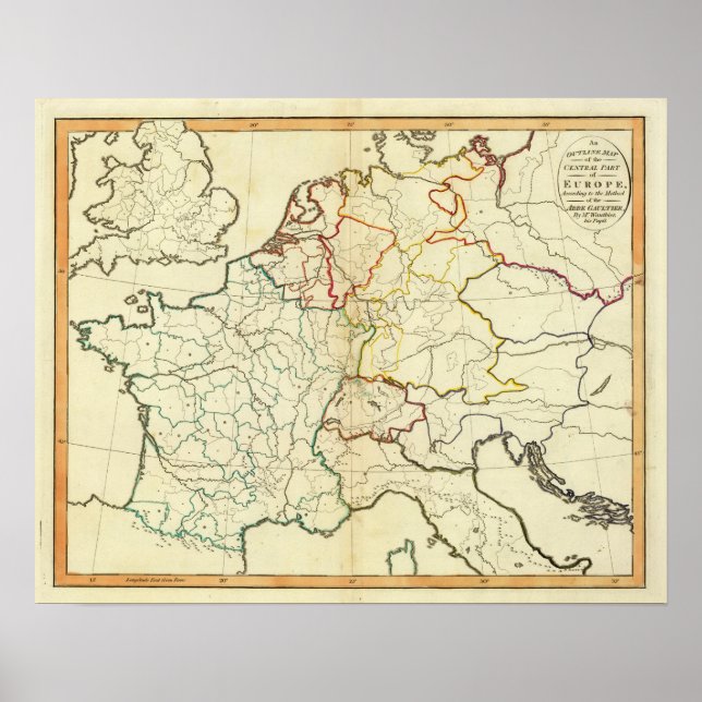 Pôster Destaque Europa (Frente)