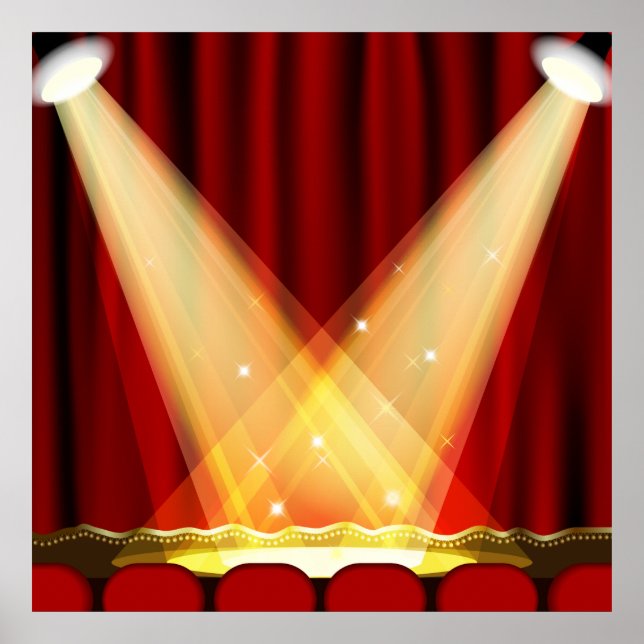 Poster Destaques do Palco (Frente)