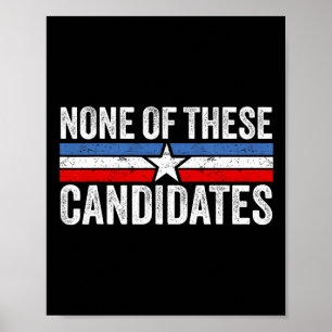 Poster Destes Candidatos 2024 Nikki Haley Nevada Biden