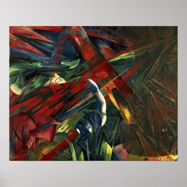 Pôster Destino dos Animais, 1913 (Frente)