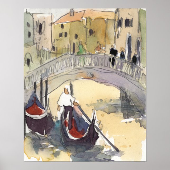 Poster Destinos | Venice Plein Air Gondola Ride (Frente)