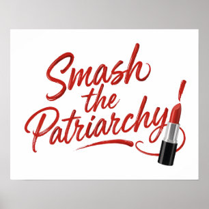 Poster Destrua o Patriarcado
