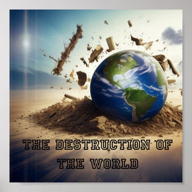 Poster destruição (Frente)