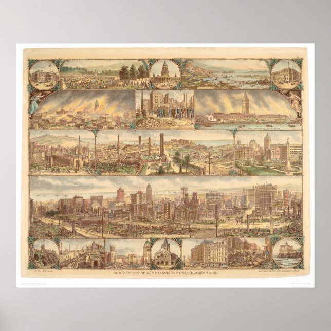 Poster Destruição de São Francisco (0508A) (Frente)