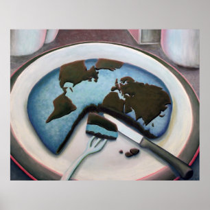 Pôster Destruição Global