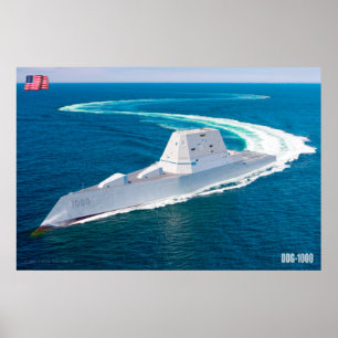 POSTER DESTRUIDOR MÍSICO GUIADO - DDG-1000