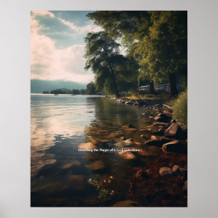 Poster Desvendar a Magia de um Lakeshore Esmagador