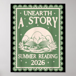 Poster Desvendar uma história verão leitura 2026