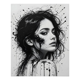 Pôster Desvio do Retrato de Fusão