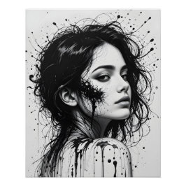 Pôster Desvio do Retrato de Fusão