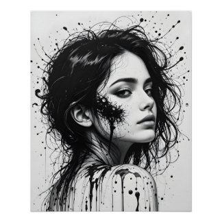 Pôster Desvio do Retrato de Fusão