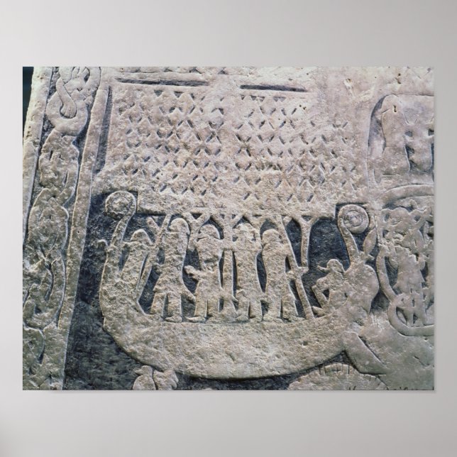 Poster Detail of a picture stone (Frente)