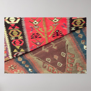 Poster Detail of two prayer rugs
