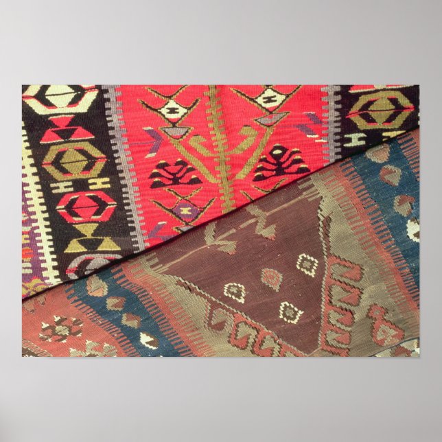 Poster Detail of two prayer rugs (Frente)