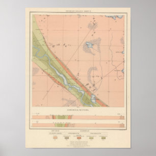 Poster Detailed Geology Sheet X