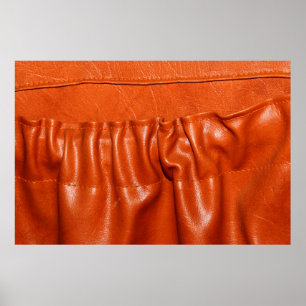 Poster Detalhe antigo do assento do carro vintage de cour