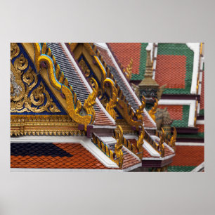 Poster Detalhe da arquitetura do Palácio Real