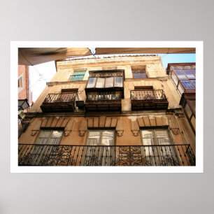 Pôster Detalhe da arquitetura Toledano