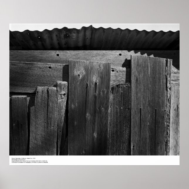 Pôster Detalhe da cerca, Papais noeis Cruz de UC, 1963 (Frente)