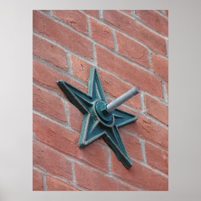 Pôster Detalhe da Estrela (Frente)