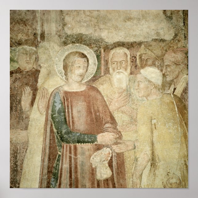 Pôster Detalhe da Rua Ranieri na Terra Santa (Frente)