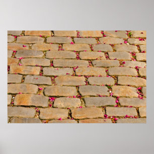 Poster Detalhe de Caminhada de Cobblestone