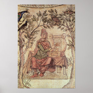 Poster Detalhe de Orpheus que encanta os animais