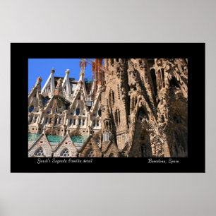 Poster Detalhe de Sagrada Familia