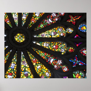 Pôster Detalhe de vitral 2