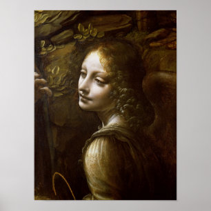 Pôster Detalhe do anjo, do Virgin do