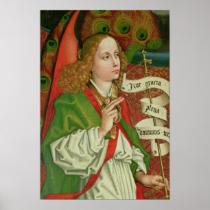 Pôster Detalhe do Arcanjo Gabriel