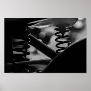 Poster Detalhes do condutor de motocicleta